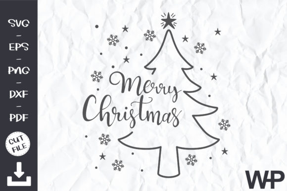 Download Merry Christmas Svg, Xmas Printable Svg - Merry Collection